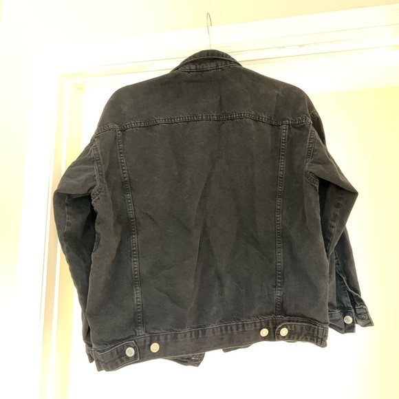 ‼️Last chance by Feb 5‼️ &Denim black denim jacket - Picture 3 of 4